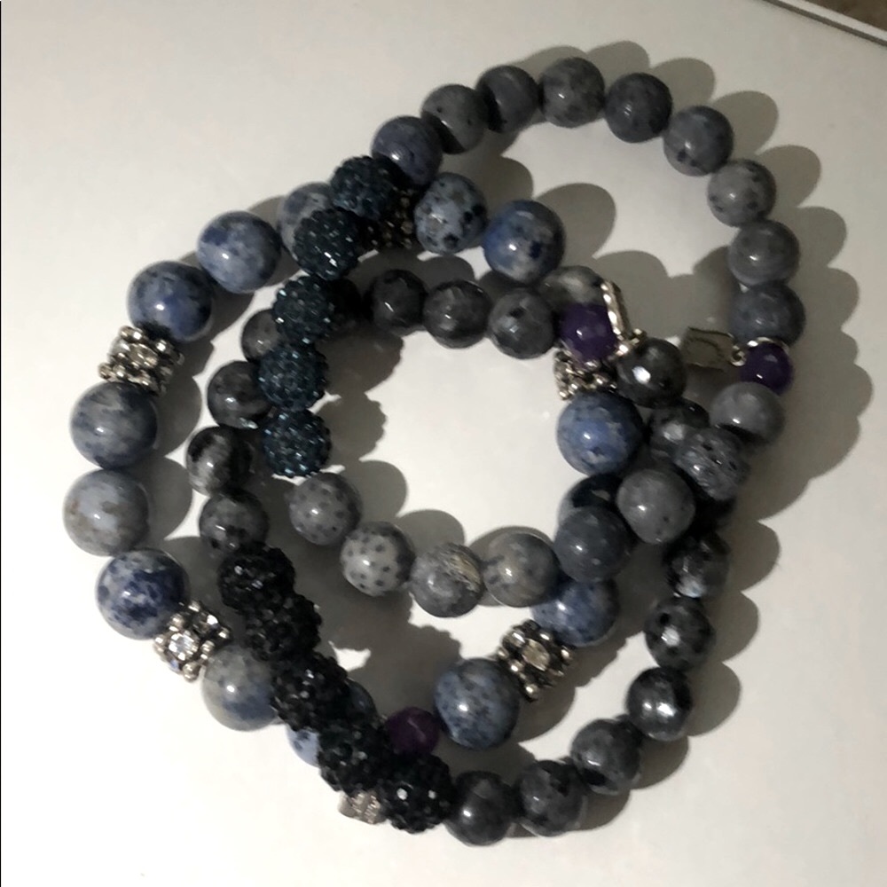 Three bracelets